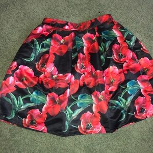 Floral skirt